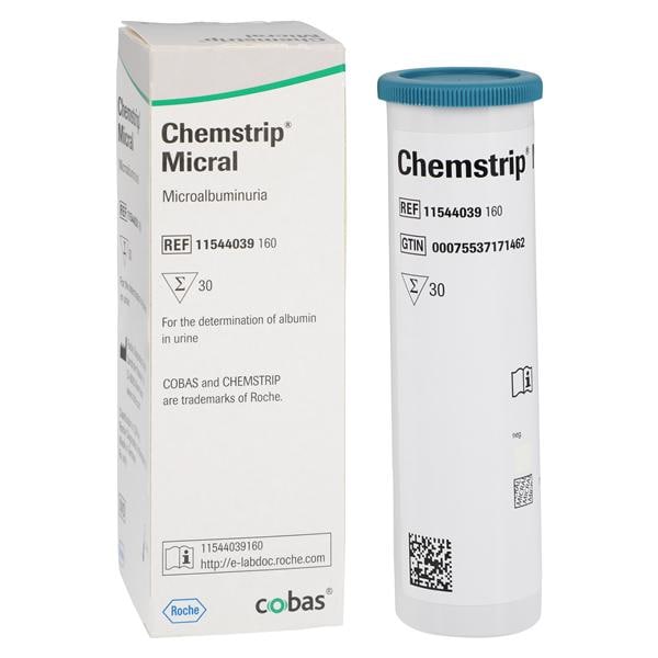 Chemstrip Micral Test Strip 30/Bt