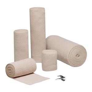 REB Stretch Bandage Elastic 6"x5yd Tan Sterile 10/Ca