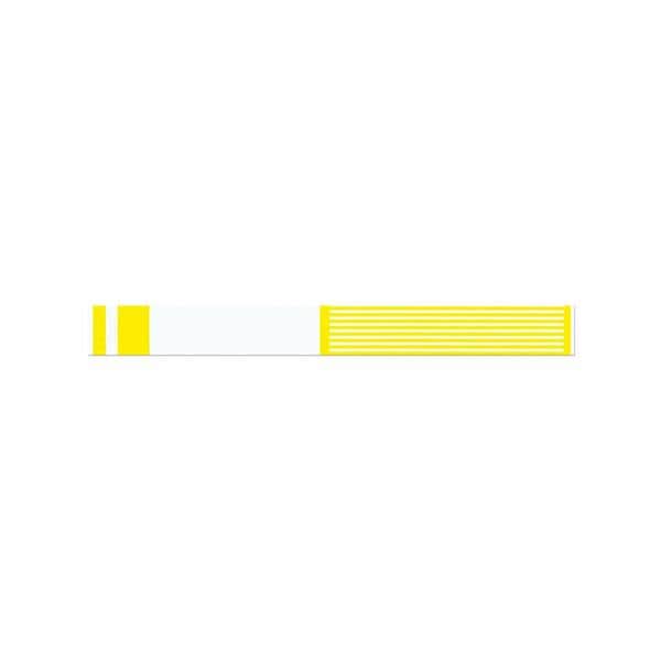 Short Stay Write-On Wristband Tyvek Yellow Adult / Pediatric 1000/Bx