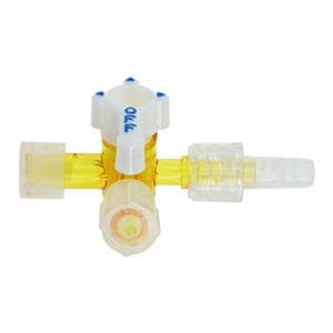 Ultra 3-Way Stopcock Swivel Male Luer Lock Ea