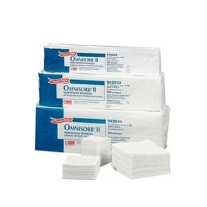 Omnisorb II Rayon/Polyester Blend Gauze Sponge 2x2" 4 Ply Non-Sterile NWvn LF