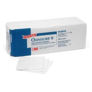 Omnisorb II Rayon/Polyester Blend Gauze Sponge 4x4" 4 Ply Non-Sterile NWvn LF
