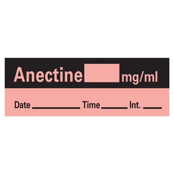 Anesthesia Tape DTI Anectine mg/ml 1/2x500" RL