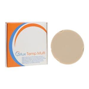 Zirlux Temp Multilayer PMMA Disc A1 98x20mm Ea