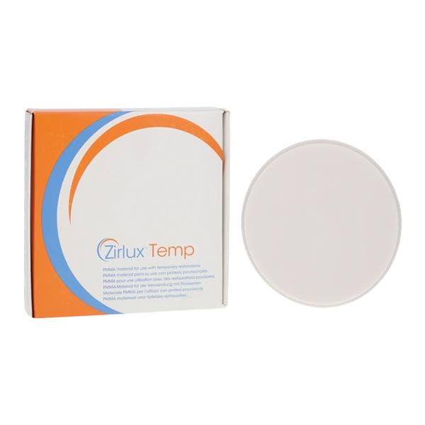 Zirlux Temp PMMA Disc A0 98x18mm Ea