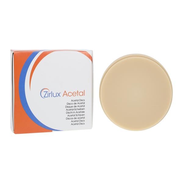 Zirlux Acetal Polymer Disc A2 98x20mm Ea