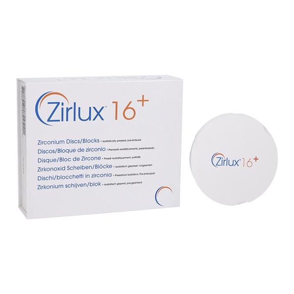 Zirlux 16+ Zirconia Disc A1 95x16mm Ea