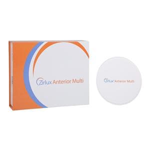 Zirlux Anterior Multi Zirconia Disc A3 98x12mm Ea