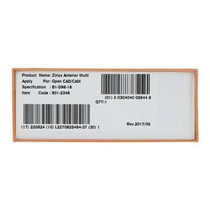 Zirlux Anterior Multi Zirconia Disc B1 98x18mm Ea