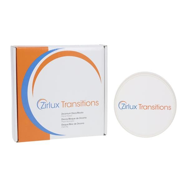 Zirlux Transitions Zirconia Disc B4 98x14mm Ea
