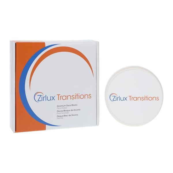 Zirlux Transitions Zirconia Disc A2 98x18mm Ea