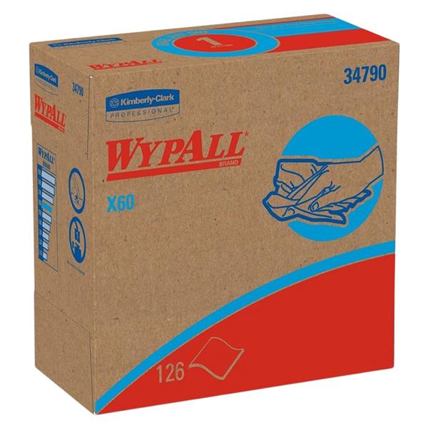 Wipers WypAll X60 Pop-Up Box 9 1/10 in x 16 4/5 in 126/Box 1/PK