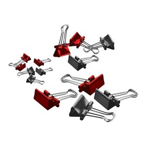 Bndr Clp Sm 3/4" Wd 3/8" Cap Asst 36/Pk 36/Pk