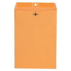 Universal Center-Seam 9"x12" Manila Envelope Clasp Close 28lb Brown Kraft 100/Bx