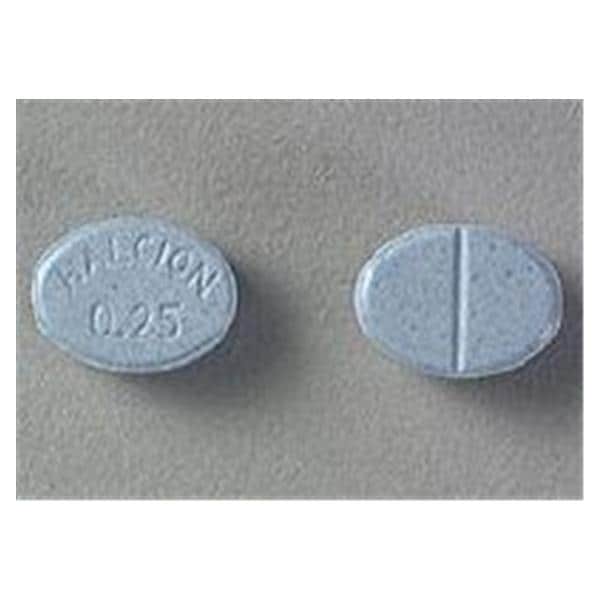 Halcion Tablets 0.25mg Bottle 10/Bottle Each