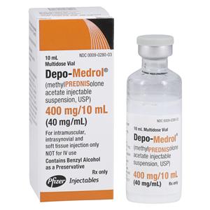 Depo-Medrol Injection 40mg/mL MDV 10mL Each