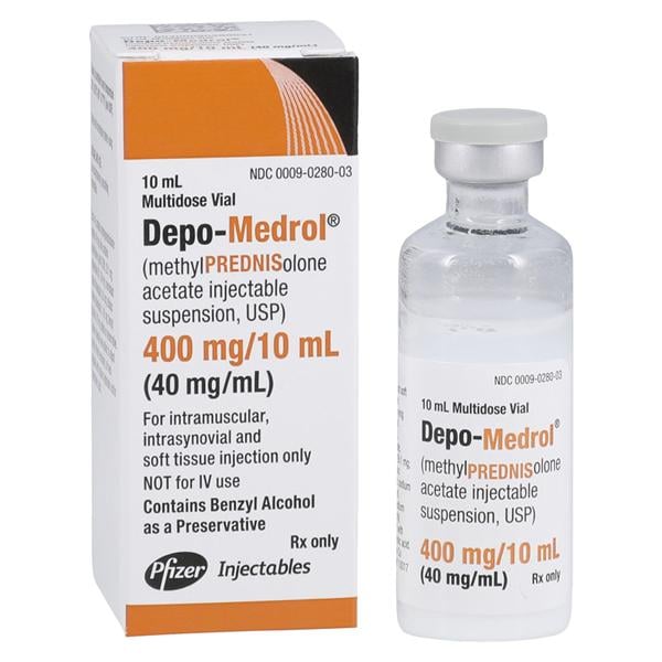 Depo-Medrol Injection 40mg/mL MDV 10mL Each