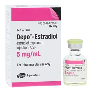 Depo-Estradiol Injection 5mg/mL Vial 5mL Each, 48 VL/CA