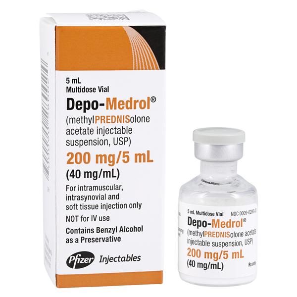 Depo-Medrol Injection 40mg/mL MDV 5mL Each