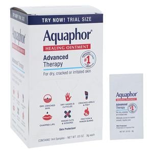 Aquaphor Healing Ointment 0.9g Fragrance Free Unit Dose 144/Bx, 12 BX/CR