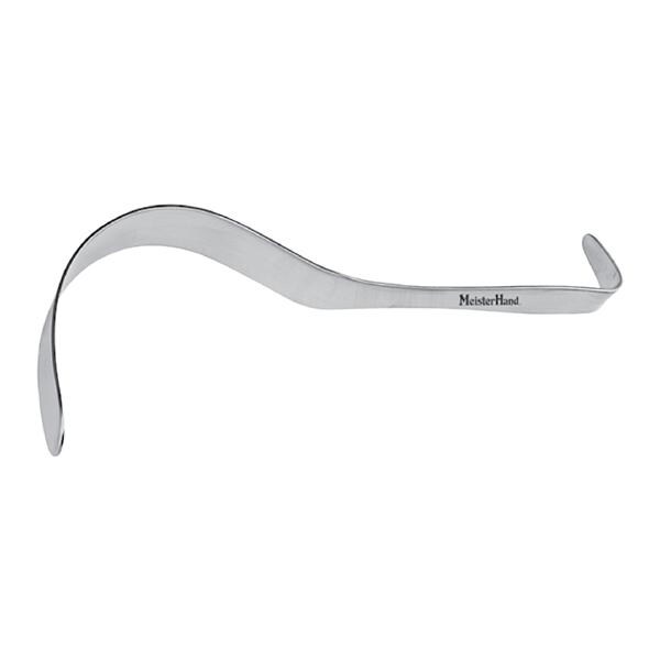 Meister-Hand Deaver Retractor 2x12" Stainless Steel Ea