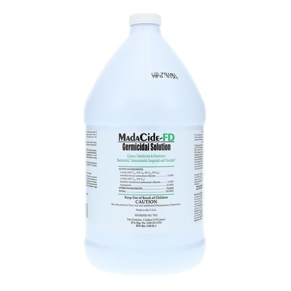 Disinfectant Hospital Level Madacide FD Refill 1 Gallon Ea, 4 EA/CA