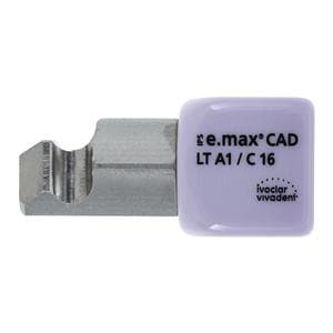 IPS e.max CAD LT Milling Blocks Low Translucency C16 A1 For PlanMill 5/Bx