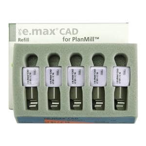 IPS e.max CAD LT Milling Blocks Low Translucency C16 B1 For PlanMill 5/Bx