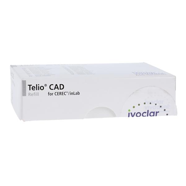 Telio CAD LT Milling Blocks Low Translucency B40L A3 For CEREC 3/Bx