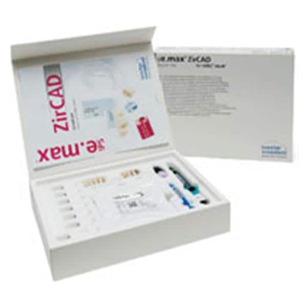 IPS e.max ZirCAD LT Milling Blocks Low Translucency C17 A1 Starter Kit f/ CRC Ea