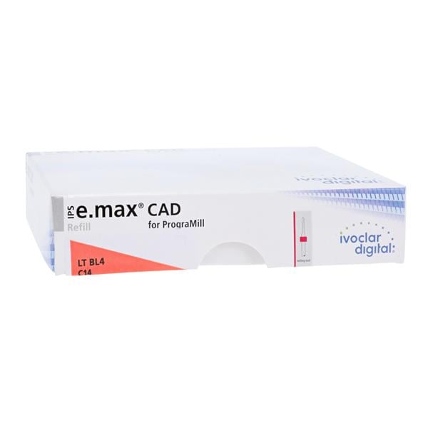 IPS e.max CAD LT Milling Blocks Low Translucency C14 BL4 For PrograMill 5/Bx