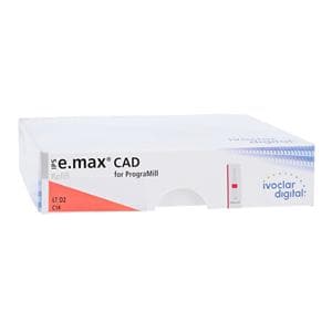 IPS e.max CAD LT Milling Blocks Low Translucency C14 D2 For PrograMill 5/Bx