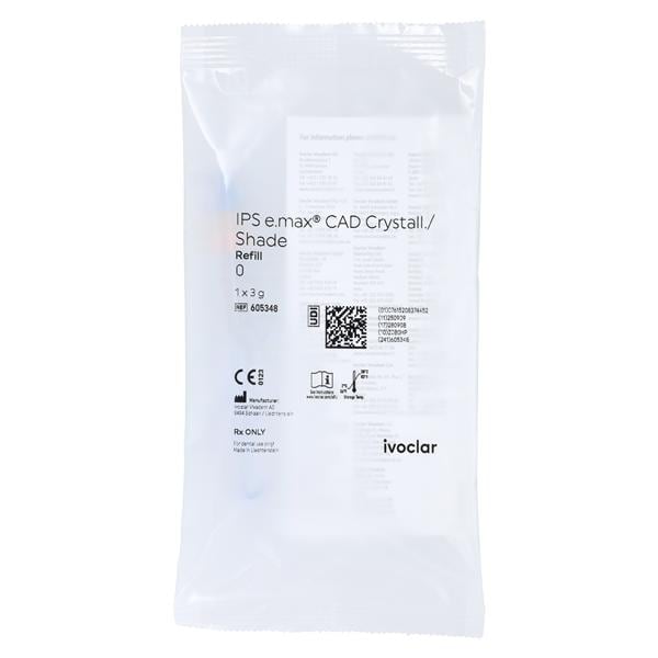 IPS e.max CAD Crystall Shade Refill 3gm/Ea
