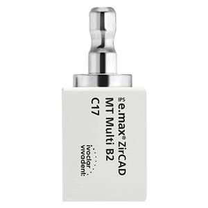 IPS e.max ZirCAD MT Multi Milling Blocks Multi Translucent C17 B2 For CEREC 5/Bx