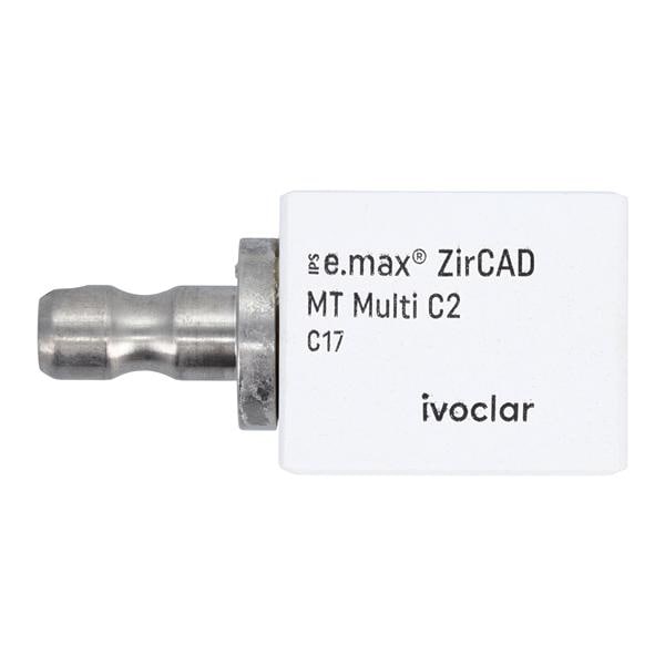 IPS e.max ZirCAD MT Multi Milling Blocks Multi Translucent C17 C2 For CEREC 5/Bx
