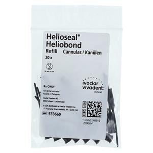 Helioseal Cannulas Black 20 Gauge 20/Pk