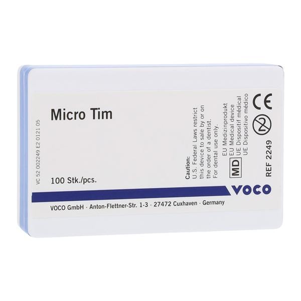 Micro Tim Application Brush Fine Red 100/Pk