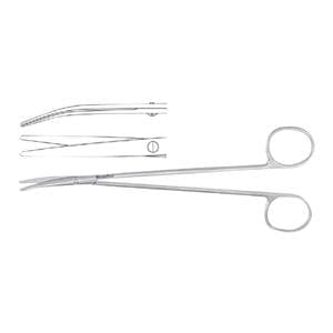 Meister-Hand Metzenbaum Scissors Curved 7" Stainless Steel Ea