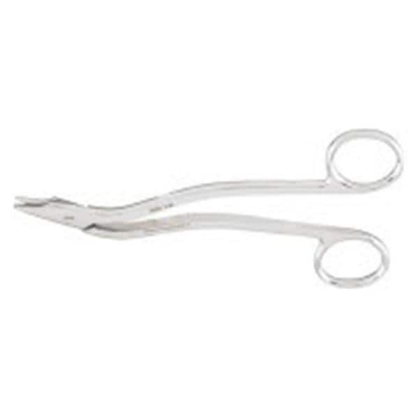Heath Suture Scissors Angled 6-1/8" Stainless Steel Autoclavable Reusable Ea