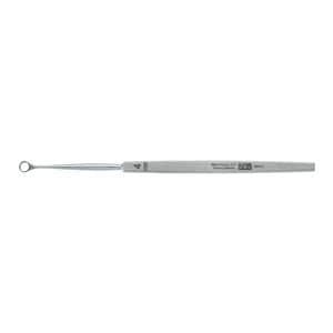 Fox Dermal Curette 4mm 5-1/2" Stainless Steel Ea