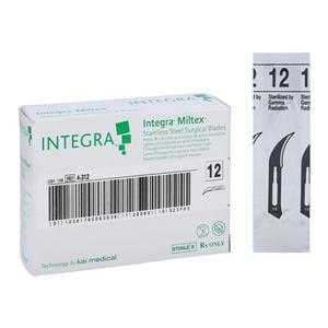 Stainless Steel Sterile Surgical Blade #12 Disposable 100/Bx