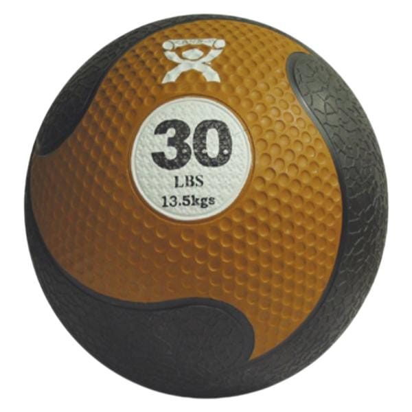 CanDo Medicine Ball Rubber 11" Gold Firm 30lb