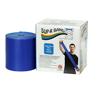 Sup-R Band Exercise Band 50ydx5" Blue Heavy