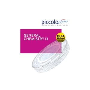 Piccolo Xpress General Chemistry 13 Reagent Disc CLIA Waived 10/Bx