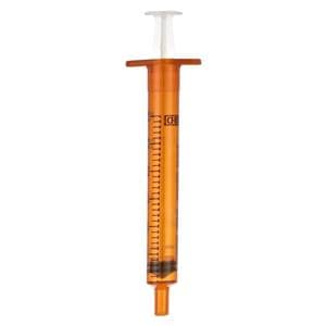 Medicine Syringe Polypropylene Amber