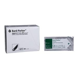 Bard-Parker Carbon Steel Sterile Surgical Blade #22 Disposable 50/Pk, 3 PK/CA