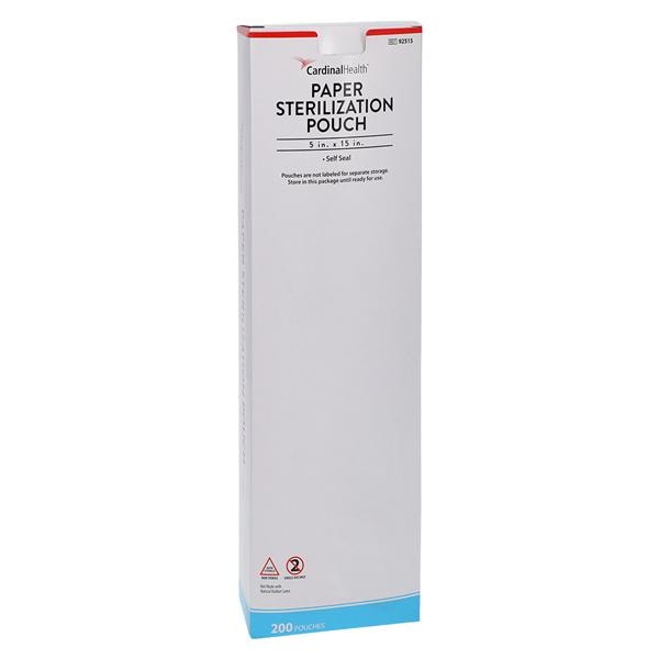 Sterilization Pouch Self Seal 5 in x 15 in 200/Bx, 4 BX/CA