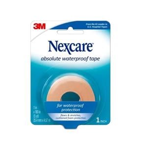 Nexcare First Aid Tape Foam 1x180" White Non-Sterile 24rl/Bx