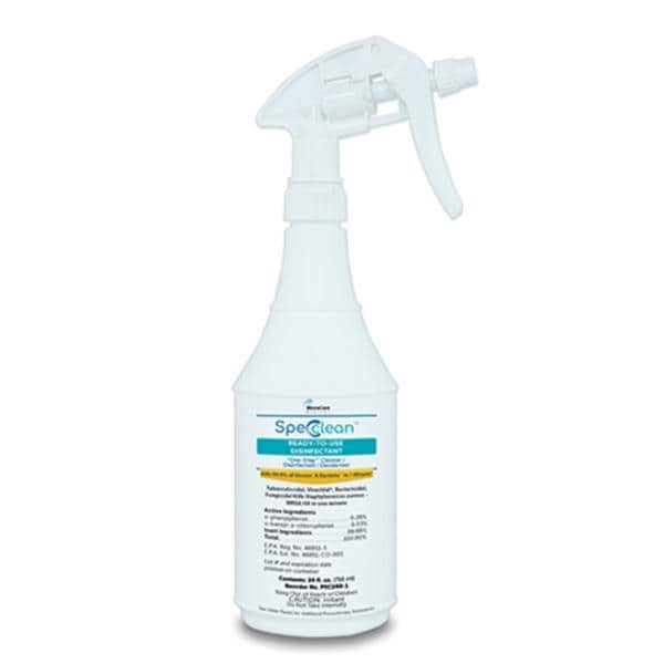 Cleaner & Disinfectant Spec Clean 24 oz 24oz/Bt, 15 BT/CA