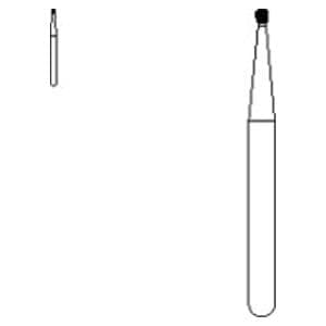 Carbide Bur Operative Friction Grip 1/2P 10/Pk